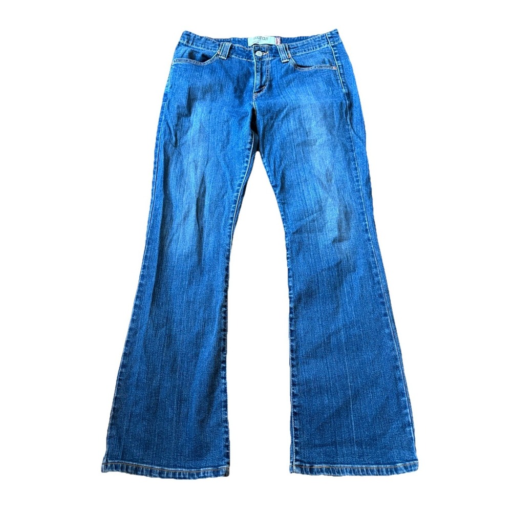 Levi's 525 Boot Cut Jeans Blue Dark Wash Denim Women's Size 10M